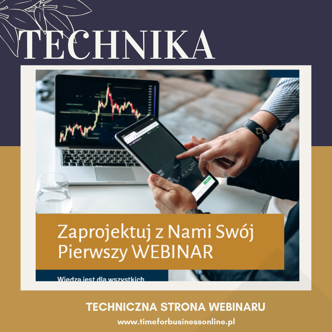 Jak przygotować technicznie webinar